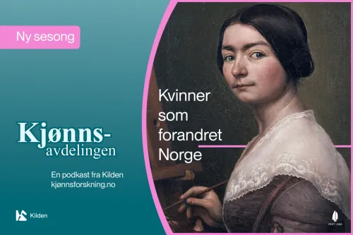 I 2024 hadde Kjønnsavdelingen en egen sesong om kvinneshistorie og kvinner som forandret Norge. Her er Aasta Hansteens selvportrett som 19-åring.